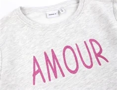 Name It light grey melange sweatshirt